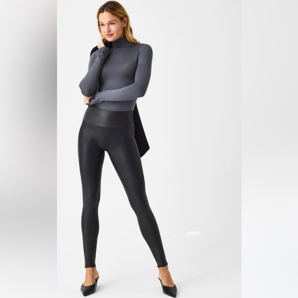 SPANX Pants - Spanx XL Faux Leather Pants. Brand New; Never Worn